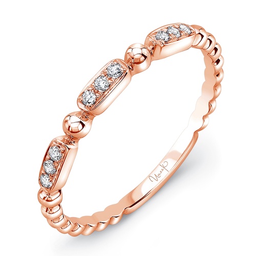 Uneek Wedding Band Stackable LVBWA837R