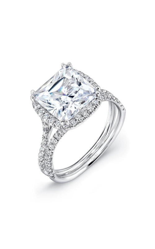 Uneek Silhouette Engagement Ring LVS854