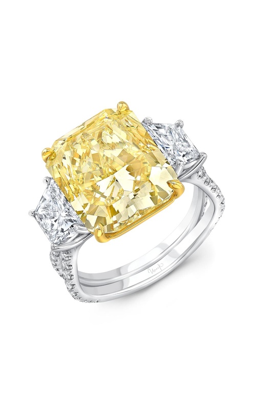 Uneek Silhouette Engagement Ring LVS1016RADFY