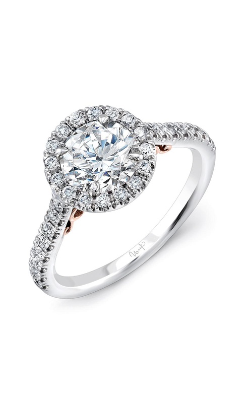 Uneek Amore Engagement Ring A101RDWR-6.5RD