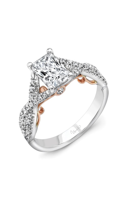 Uneek Amore Engagement Ring A102WR-7X5EM