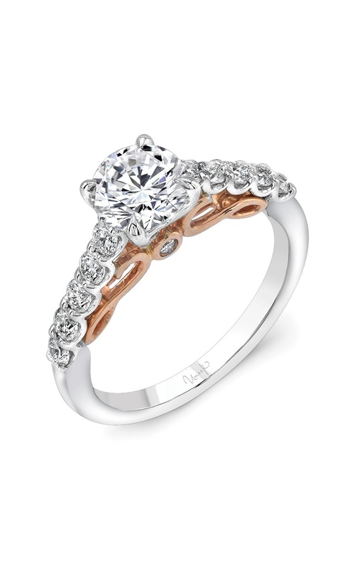 Uneek Amore Engagement Ring A103WR-6.5RD