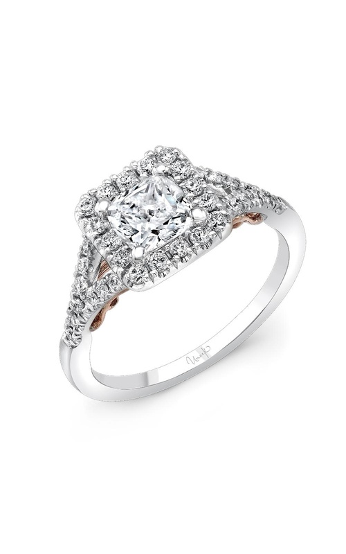 Uneek Amore Engagement Ring A104CUWR-5.5CU