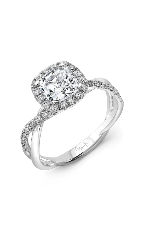 Uneek Infinity Engagement Ring SM817CU-6.0CU