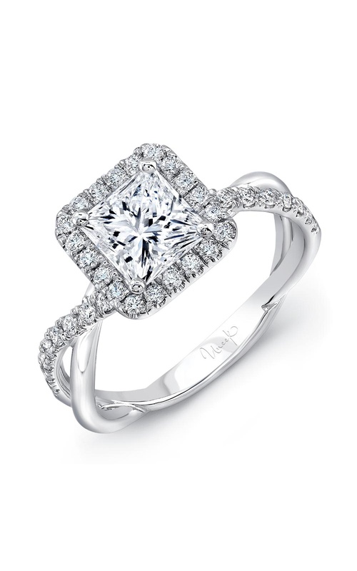 Uneek Infinity Engagement Ring SM817PR-5.5PC