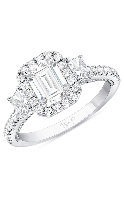 Uneek Us Engagement Ring SWUS308RAD-6.7X5RAD