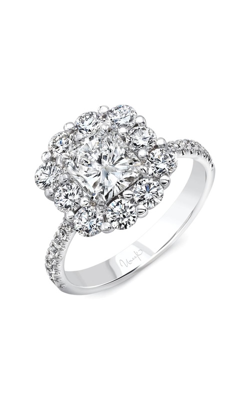 Uneek Natureal Engagement Ring LVS1015RAD