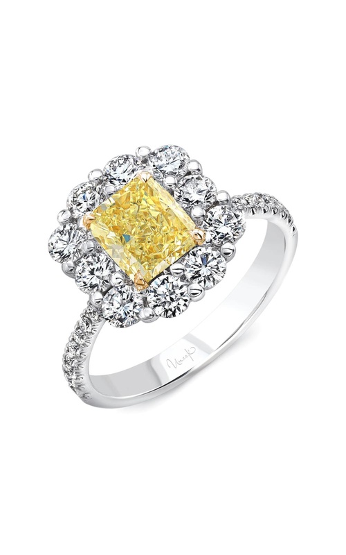 Uneek Natureal Engagement Ring LVS1015RADFY