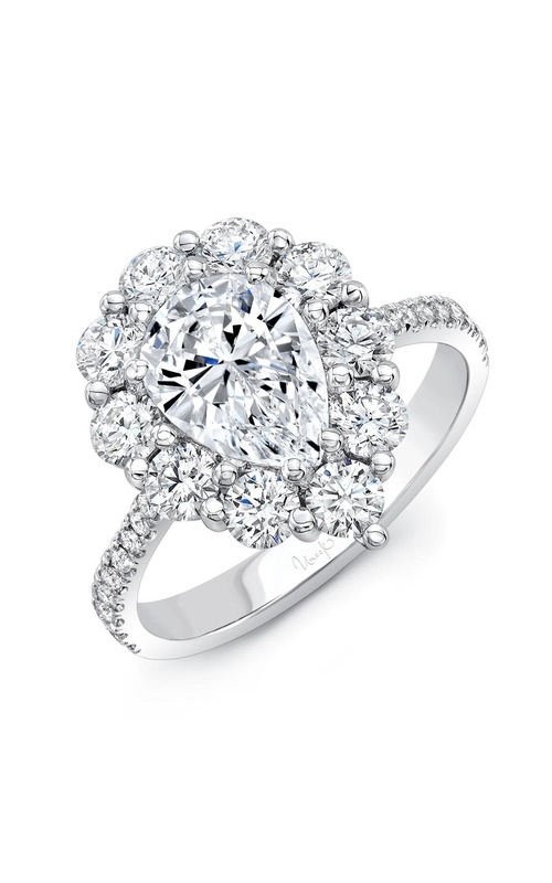 Uneek Signature Engagement Ring LVS1015PS