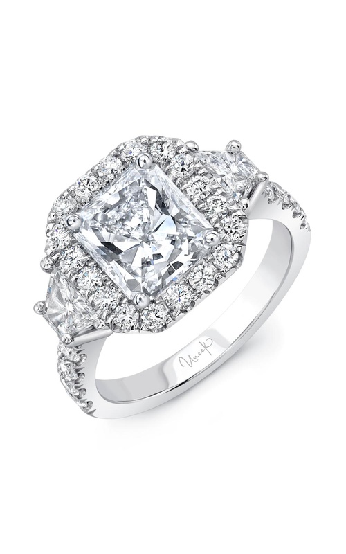 Uneek Signature Engagement Ring LVS1008RAD