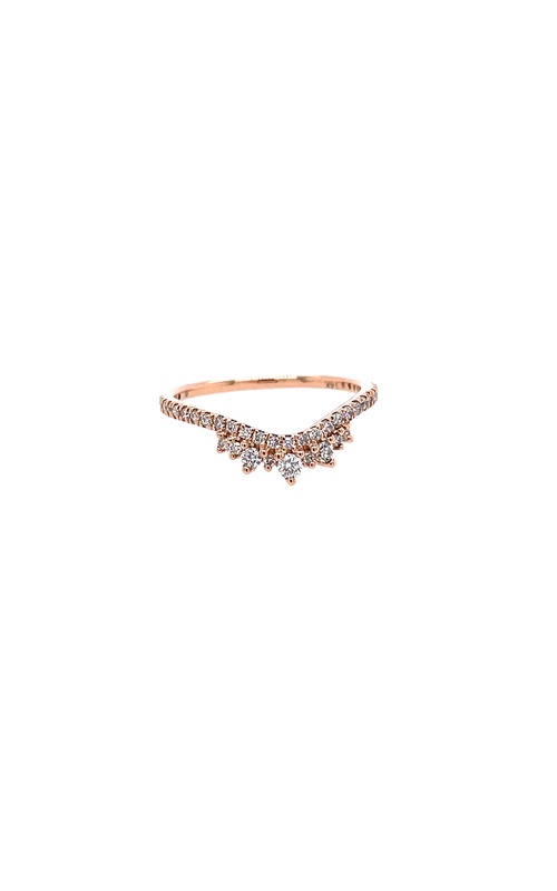 Brockhaus Bridal Wedding Band 72426D-14KR-1/3