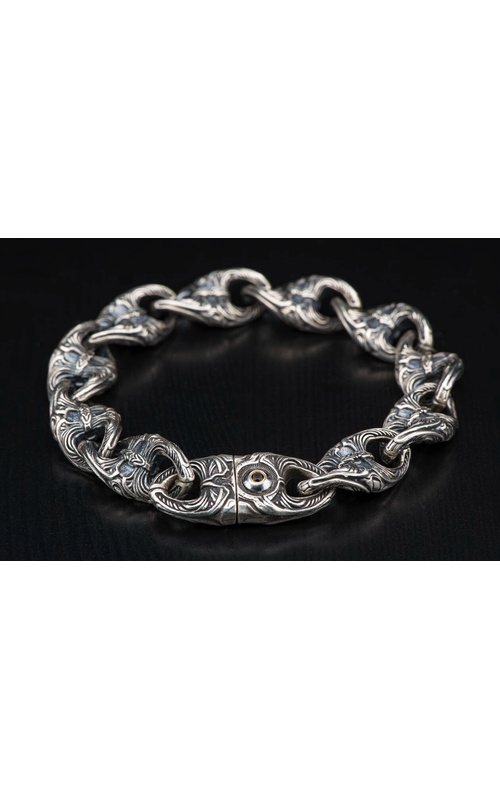 William Henry Knives, Inc. Silver and Sterling Silver (925) Bracelet BR4