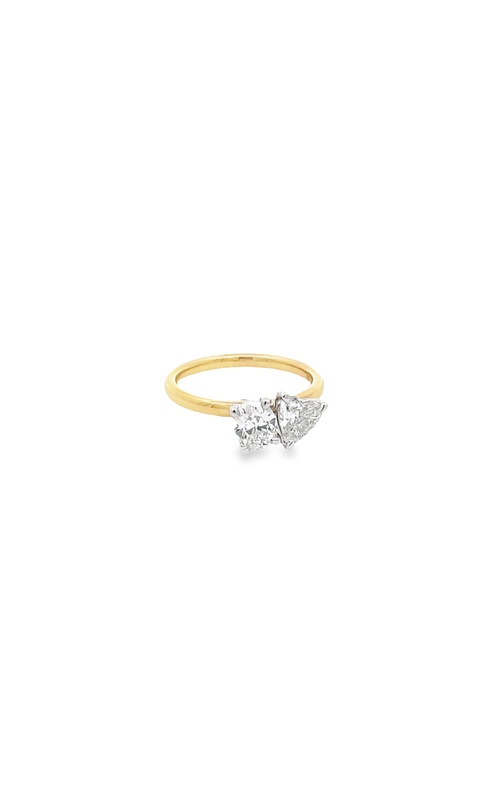 Brockhaus Jewelry Engagement Ring RD-0129TEMD-14KYW