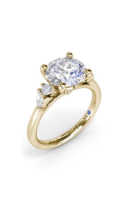 Fana Engagement Ring S4406-14KYG-6H