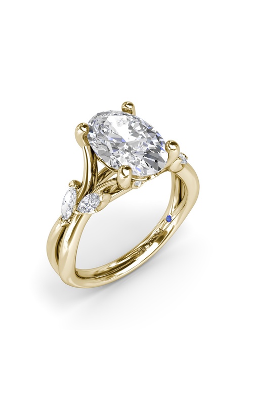 Fana Engagement Ring S4409-14KYG-6H
