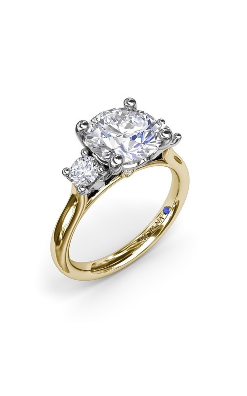 Fana Engagement Ring S4338-14KYGWG-6H