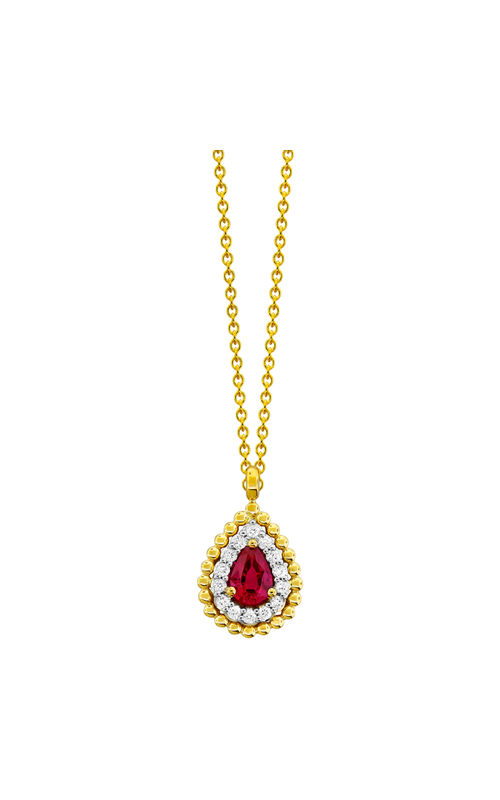Spark Creations, Inc. 18K Yellow Gold and 18K White Gold Necklace P 6746-R
