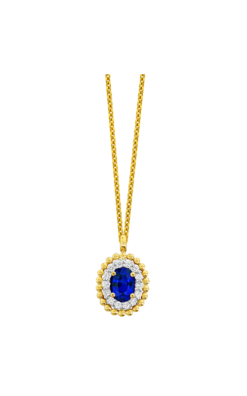Spark Creations, Inc. 18K Yellow Gold and 18K White Gold Necklace P 6745-S