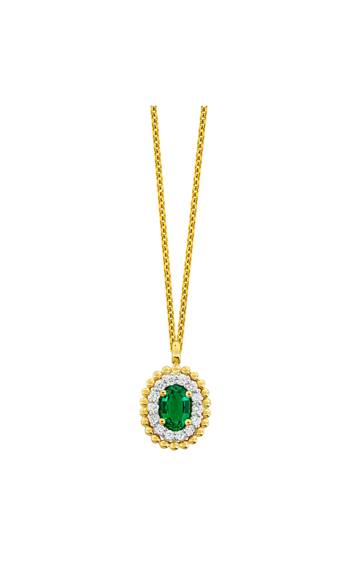 Spark Creations, Inc. 18K Yellow Gold and 18K White Gold Necklace P 6745-EM