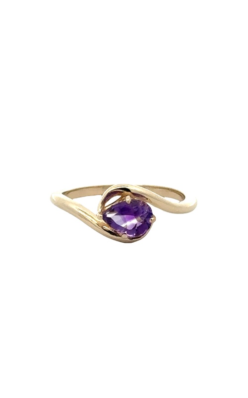 Brockhaus Jewelry Ring AMETHYST-PEAR-14KY