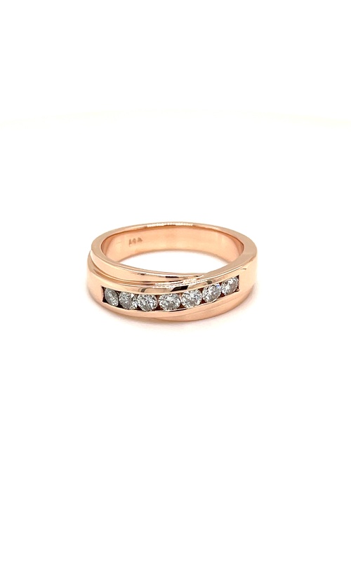 Brockhaus Jewelry Wedding Band 14KTRG .56CT DIA RING