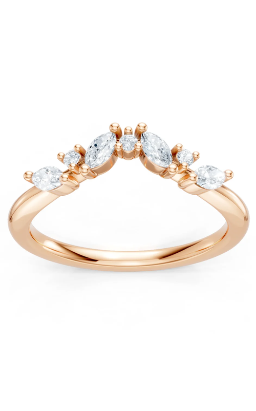 Brockhaus Bridal Wedding Band 74770D-4R-1/4