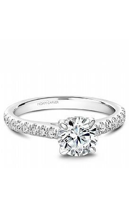 DeBeers Lightbox 14kwg Ring with 1.75ct Lab