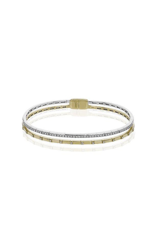 Simon G. 18kyg Natural Diamond Bangle