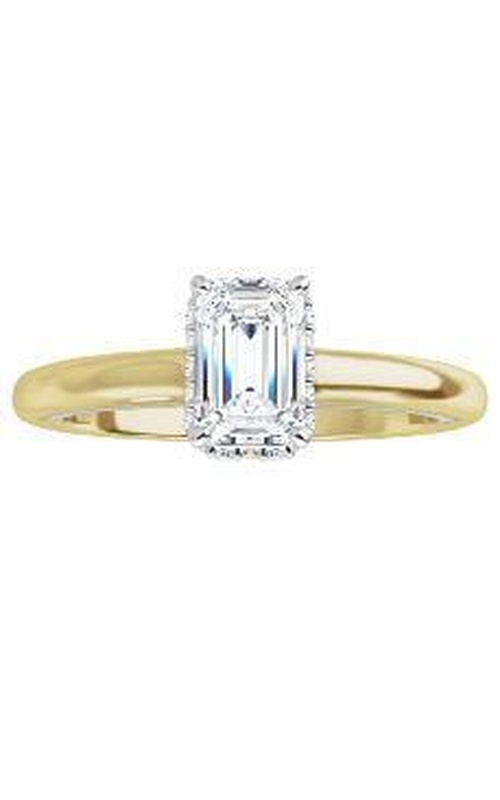 1.00ct Laboratory Emerald Cut Diamond Ring