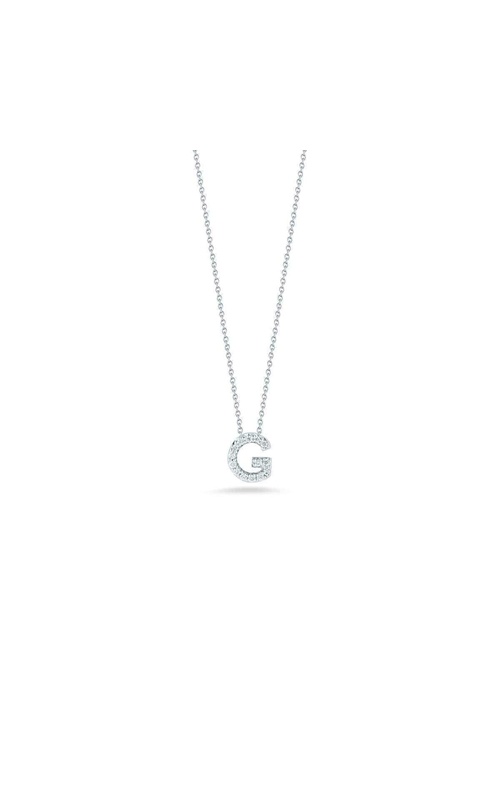 Roberto Coin Diamond Love Letter 'G' Necklace