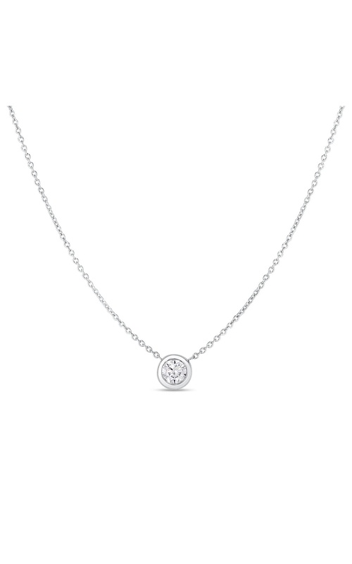 Roberto Coin Diamond Bezel Necklace