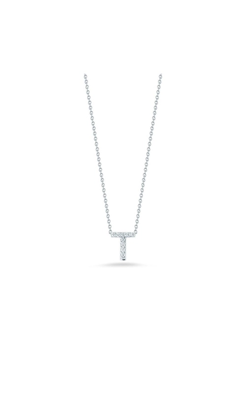 Roberto Coint Diamond Initial Necklace