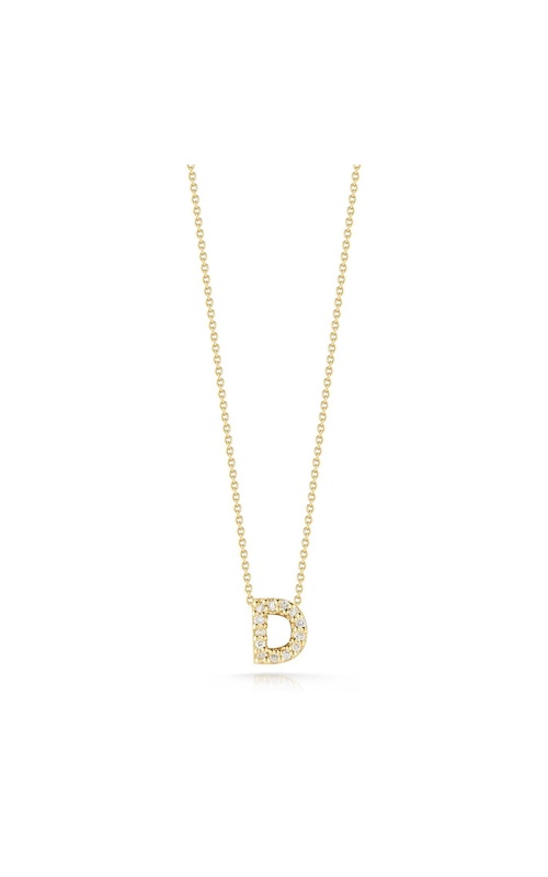 Roberto Coin Diamond Initial Pendant