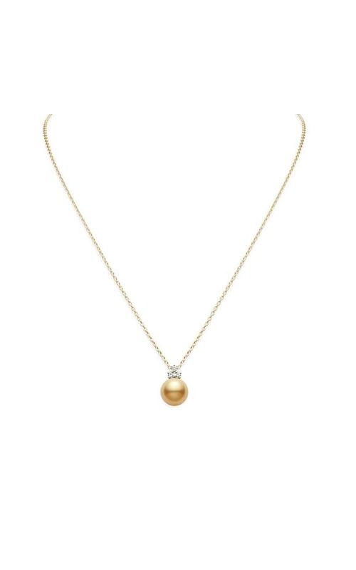 Mikimoto Gold South Sea Pearl Necklace