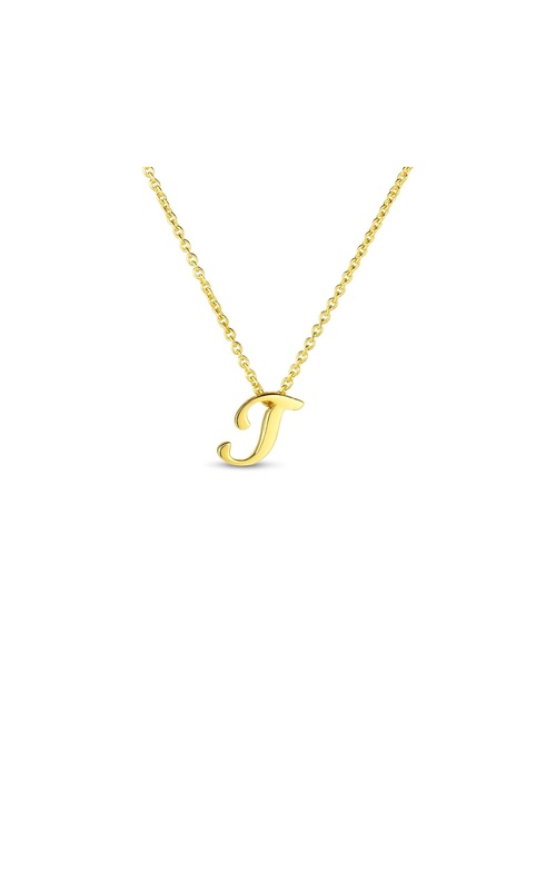 Roberto Coin Initial 'T' Necklace