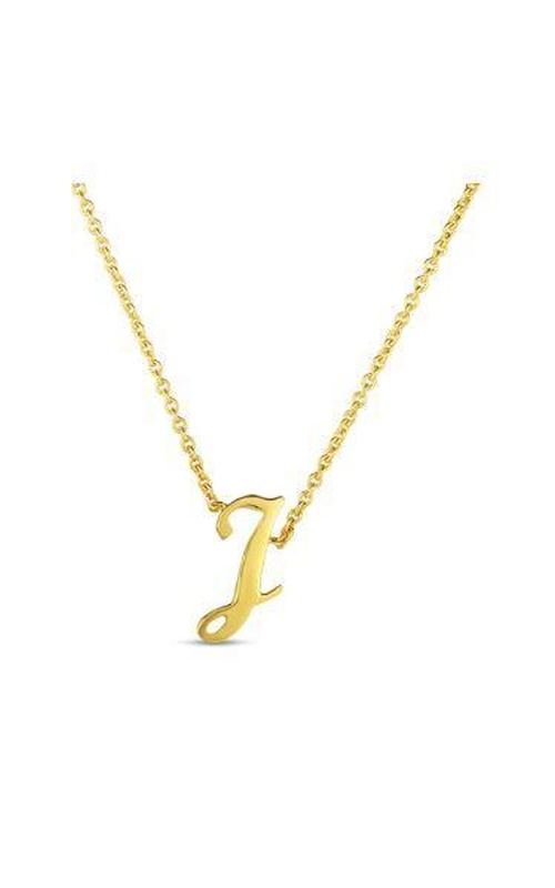 Roberto Coin Initial 'J' Necklace