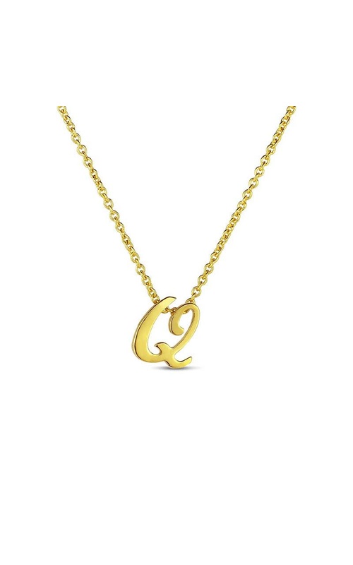 Roberto Coin Tiny Treasures 'Q' Pendant