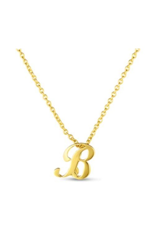 Roberto Coin Letter 'B' Necklace