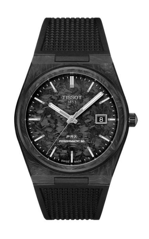 Tissot PRX Black Carbon