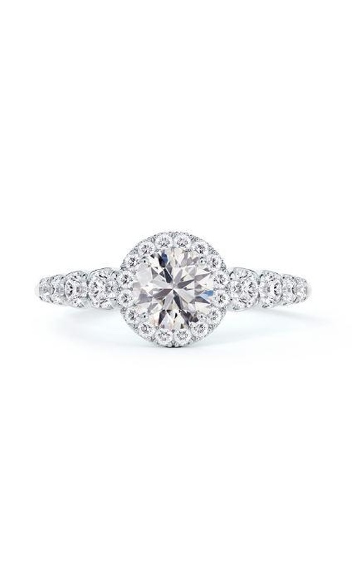 1.00ct DeBeers Forevermark Natural Diamond in Platinum Ring