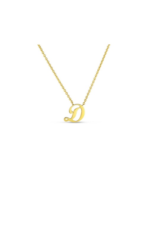Roberto Coin D Intial Pendant
