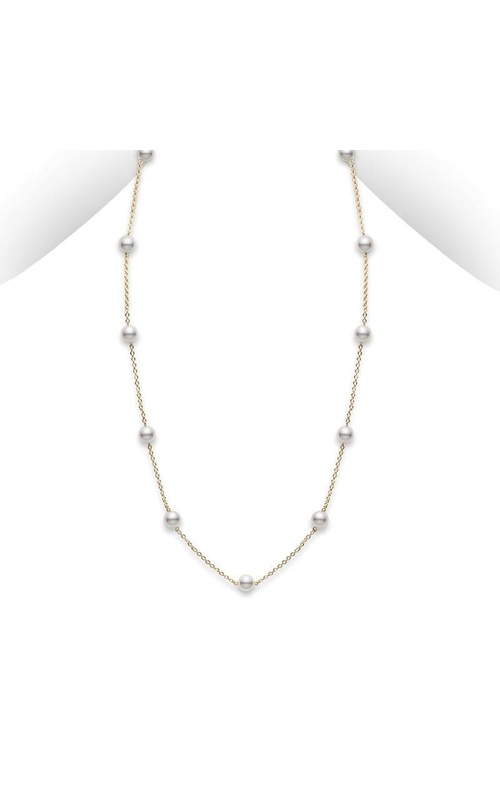 Mikimoto Pearl Station Necklace
