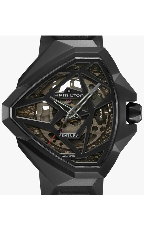 Hamilton Ventura Edge Skeleton Black Watch