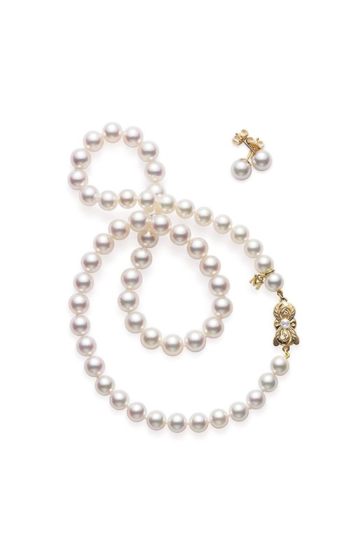 Mikimoto Classic Strand and Earrings