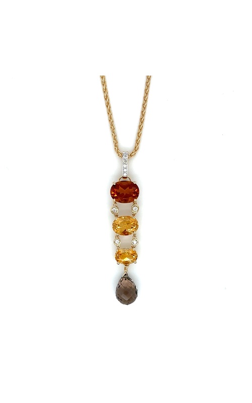 Multi-Coloured Quartz Necklace