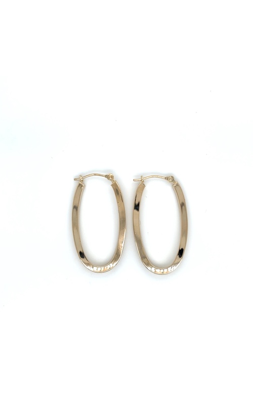 14kt Yellow gold hoops