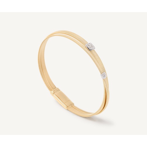 18K Yellow Gold Marco Bicego  Diamond Bracelet