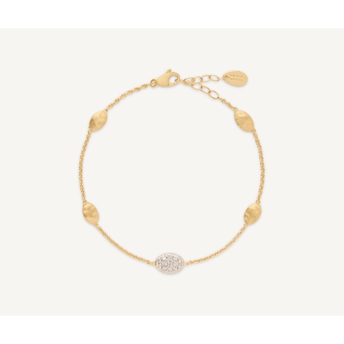 18K Yellow Gold Marco Bicego  Diamond Bracelet