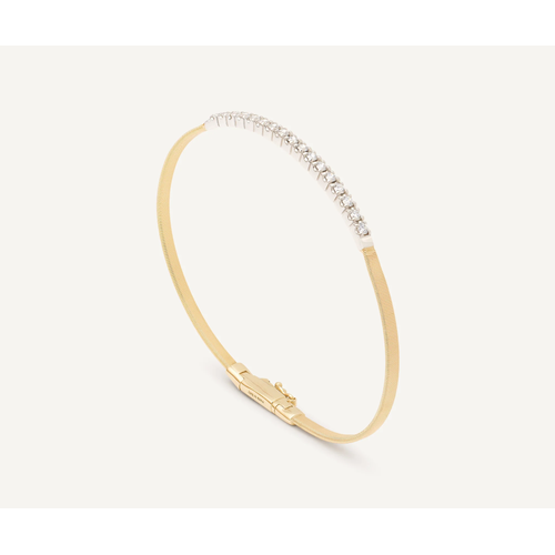 18K White Gold and 18K Yellow Gold Marco Bicego  Diamond Bracelet