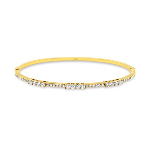 18K Yellow Gold Uneek  Diamond Bracelet